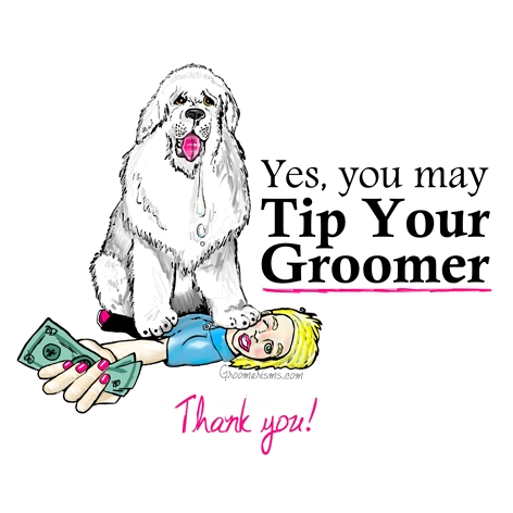 Yes, You May Tip Your Groomer!